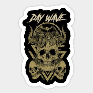 DAY WAVE BAND Sticker